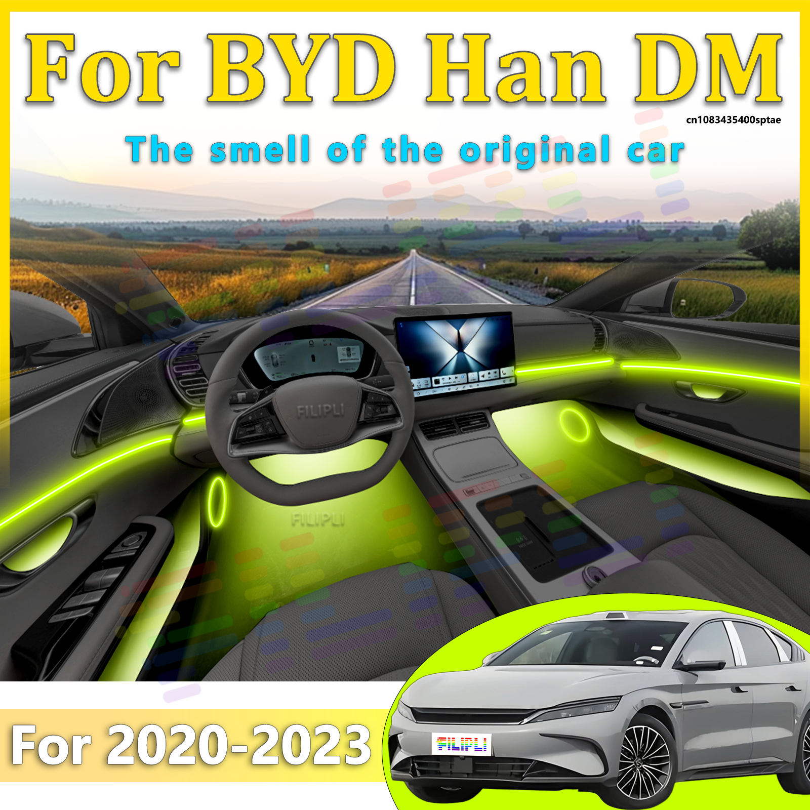Interior Design Visualizer - For BYD Han DM 2020-2023 year