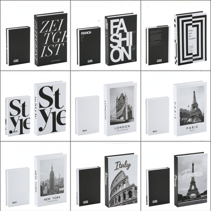 Interior Design Book - New Fashion Fake Books for Decoration
