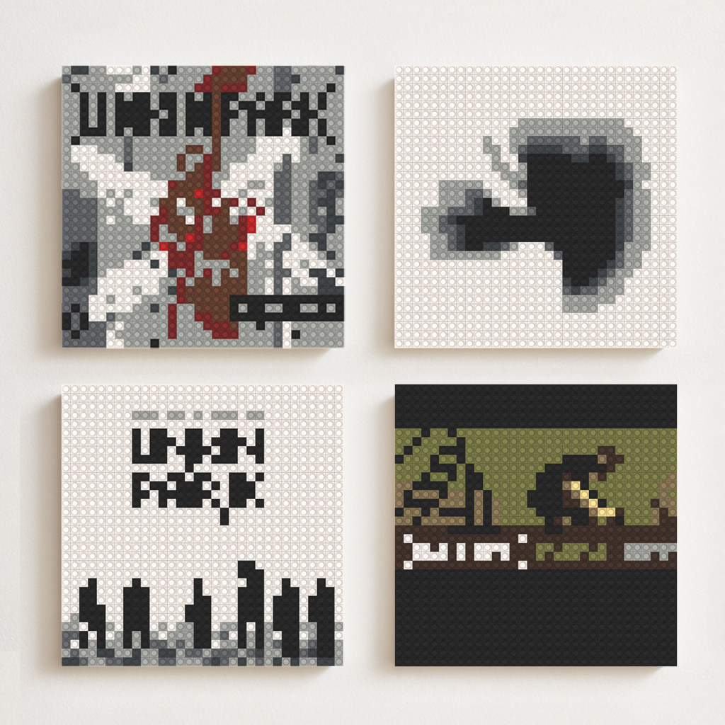 Interior Design Build - L-Linkin Park Band Album Cover Design