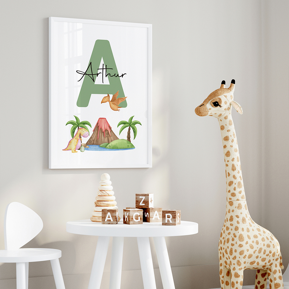 3pcs Personalized Custom Name  - Interior Design Living Room avaliação e preço