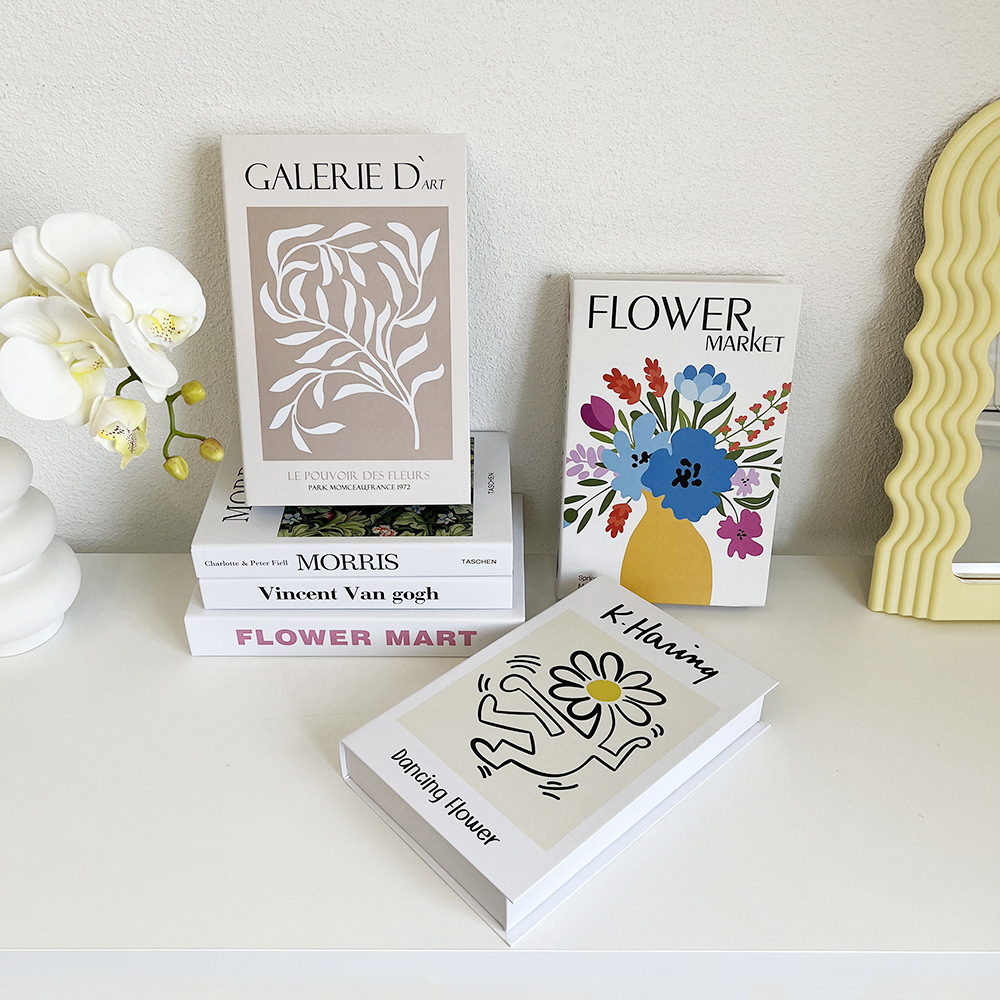 Simulation Book Art Flower Eng - Interior Design Book avaliação e preço