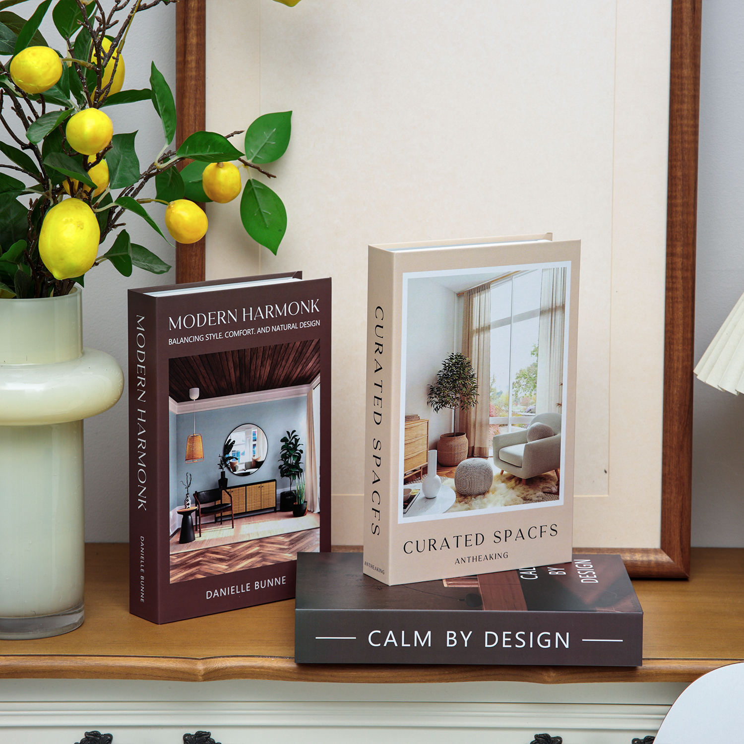 3Pcs/1Pcs Foldable Luxury Fake - Interior Design Book avaliação e preço