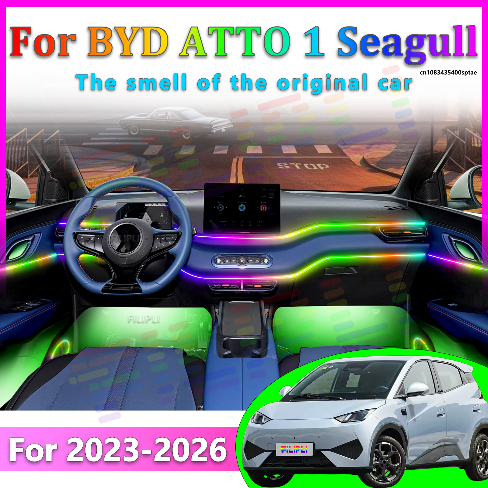 For BYD ATTO 1 Seagull 2023-26 - Interior Design Visualizer avaliação e preço