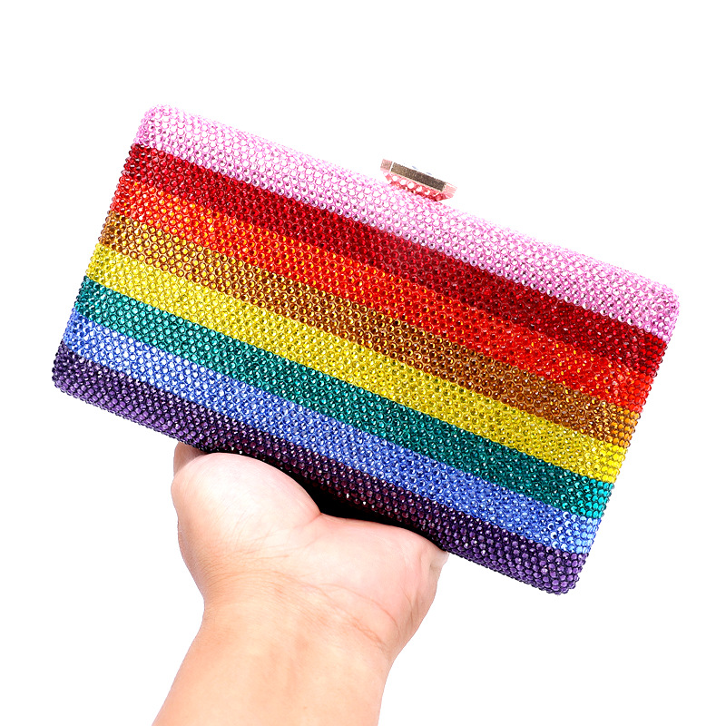 Rainbow Hand Carry Evening Din - Interior Design With Ai avaliação e preço