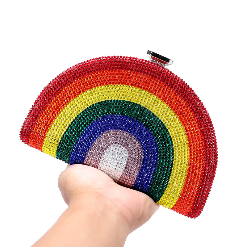 Rainbow Hand Carry Evening Din - Interior Design With Ai avaliação e preço