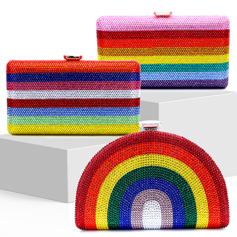 Rainbow Hand Carry Evening Din - Interior Design With Ai avaliação e preço