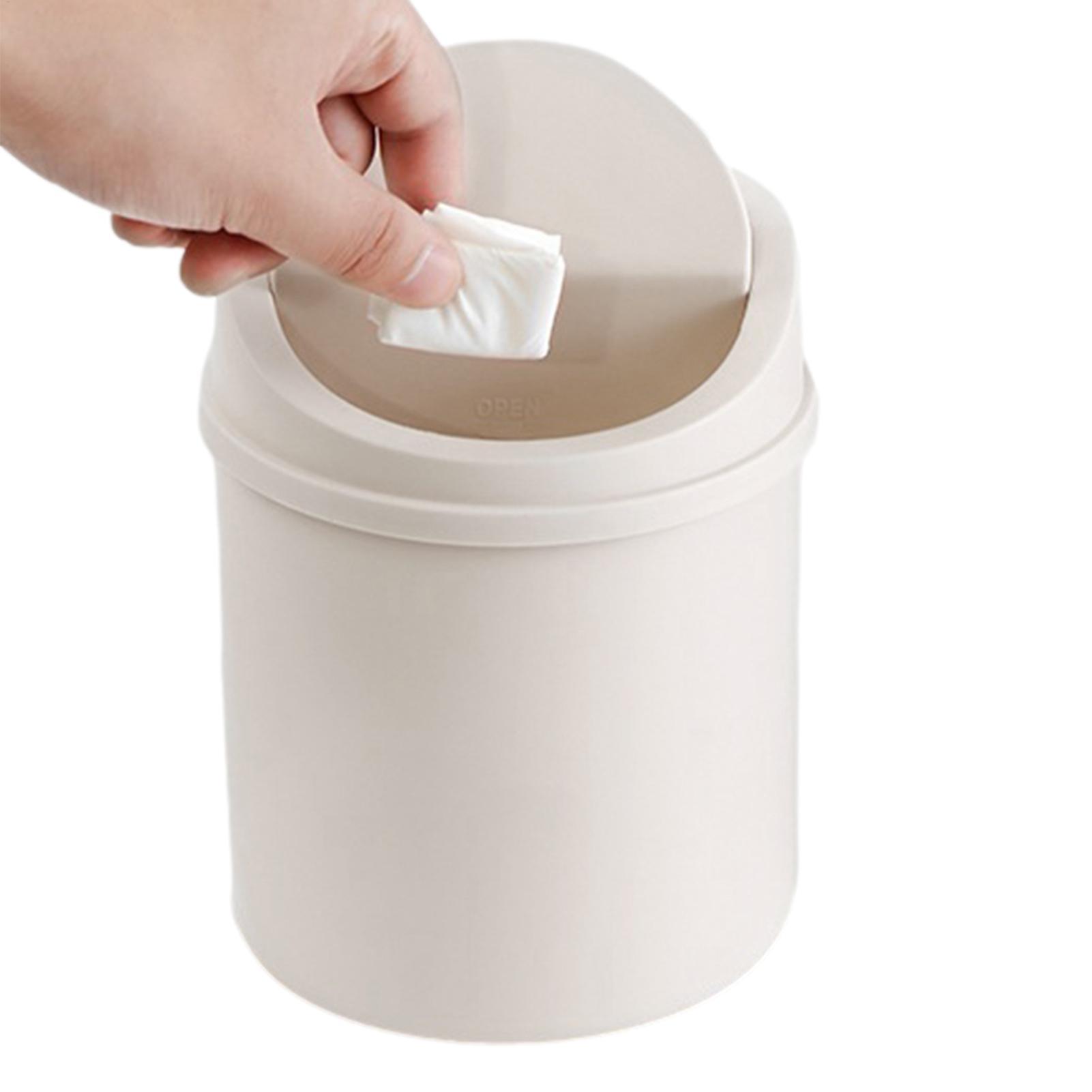 Mini Trash Can Rolling Lid Tra - Interior Design Your Home avaliação e preço