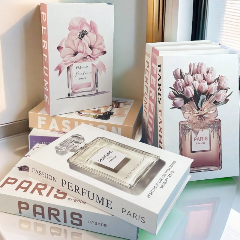 Fashion Perfume Decorative Boo - Interior Design Book avaliação e preço