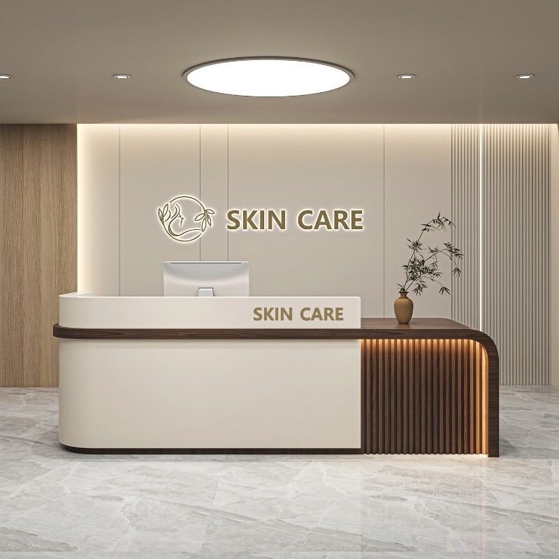 Large Interior Reception Desks - Interior Design Office Space avaliação e preço