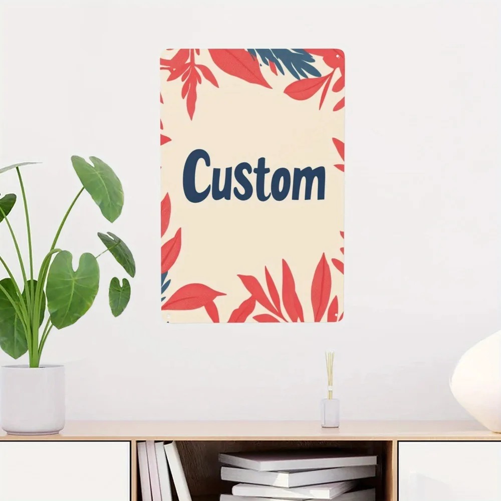 Personalized Metal Tin Sign wi - Interior Design Usa avaliação e preço