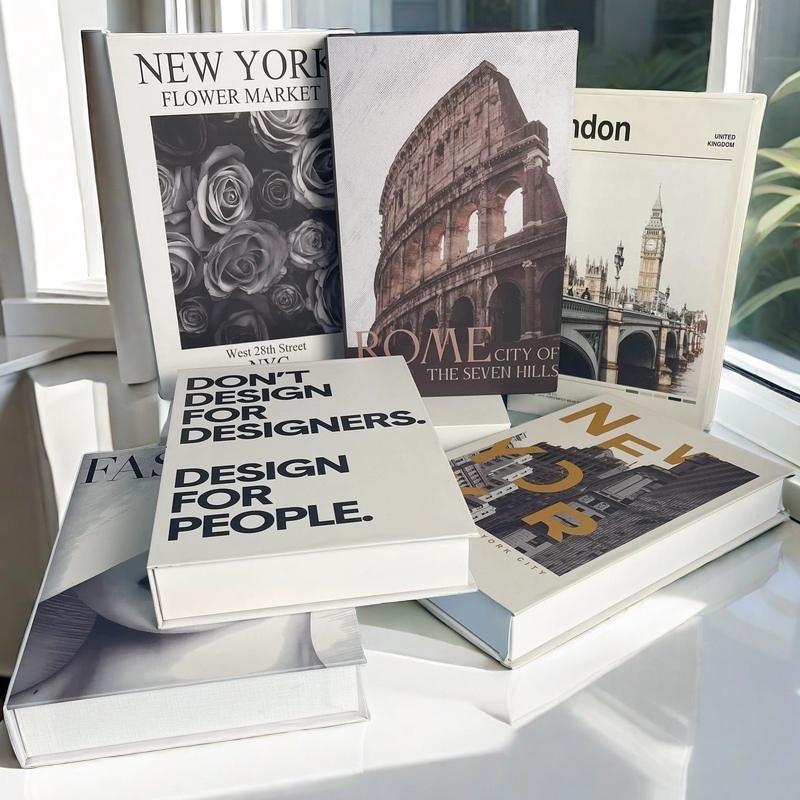 Open Paris Luxury Fake Book St - Interior Design Book avaliação e preço