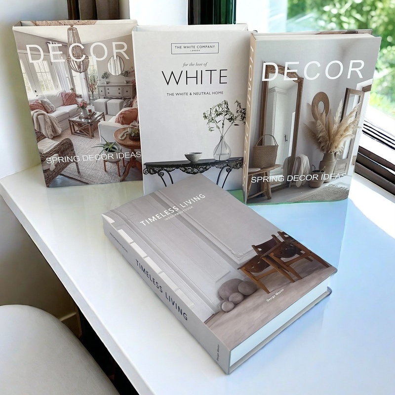 Open Paris Luxury Fake Book St - Interior Design Book avaliação e preço