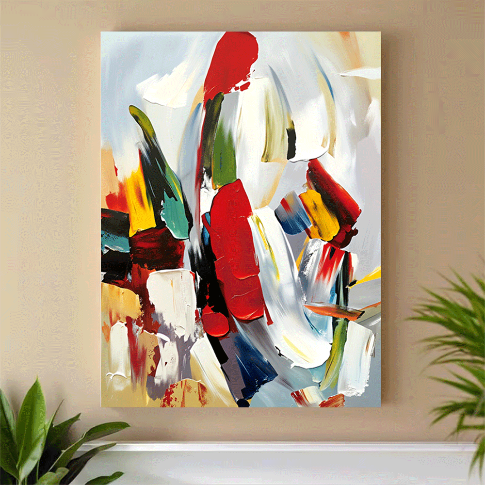 1PC-Canvas poster Unframed  Ab - Interior Design Usa avaliação e preço