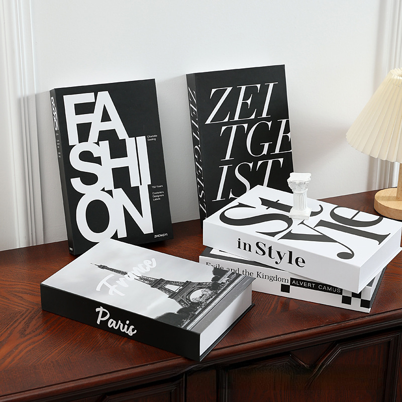New Fashion Fake Books for Dec - Interior Design Book avaliação e preço