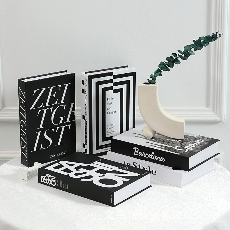 New Fashion Fake Books for Dec - Interior Design Book avaliação e preço