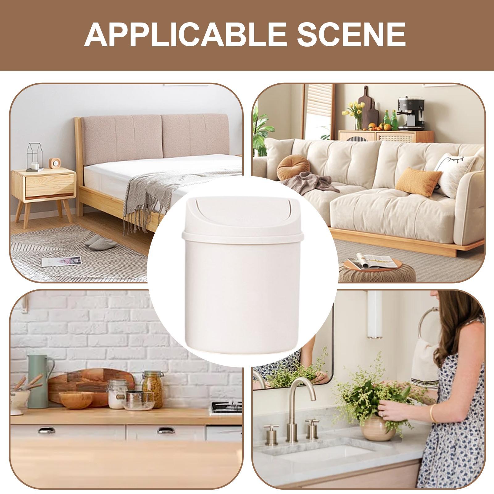 Mini Trash Can Tabletop Trash  - Interior Design Your Home avaliação e preço