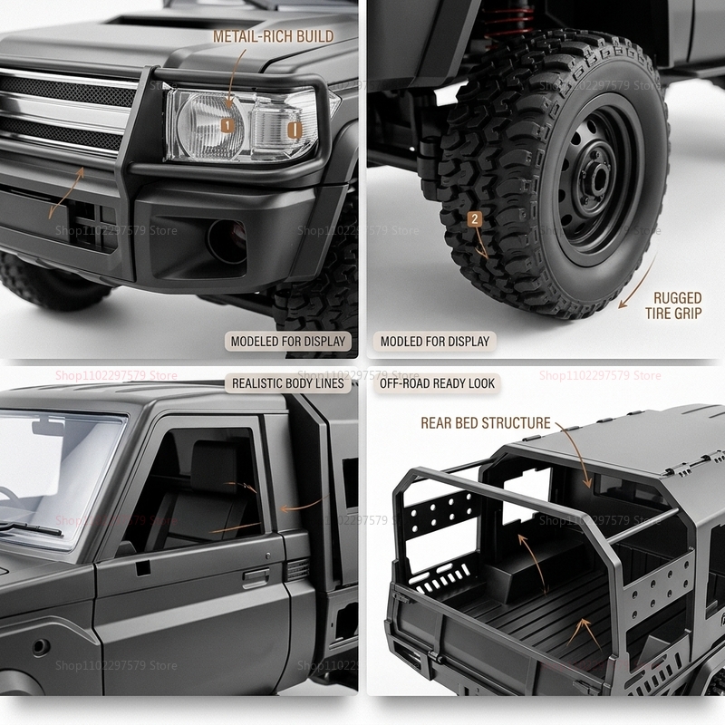 NEW 1:12 4WD RC Car MN82 MN82S - Interior Design Visualizer avaliação e preço