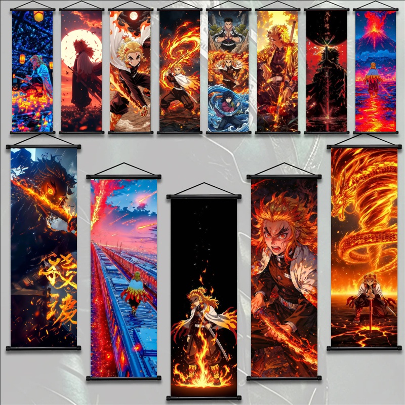 Demon Slayer Kyojuro Rengoku H - Interior Design Living Room avaliação e preço