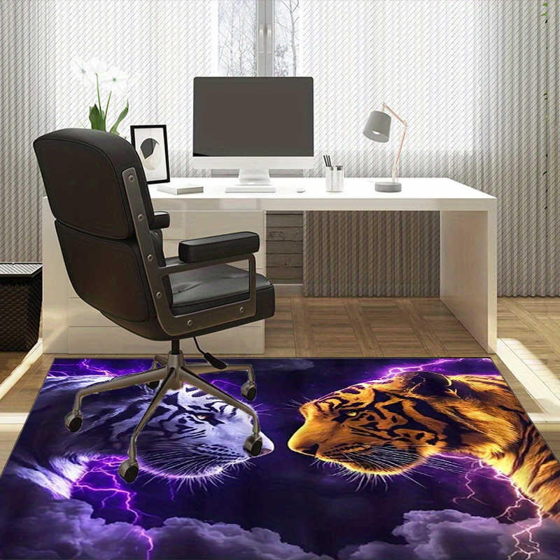 Tiger faces rug with electric  - Interior Design Your Home avaliação e preço