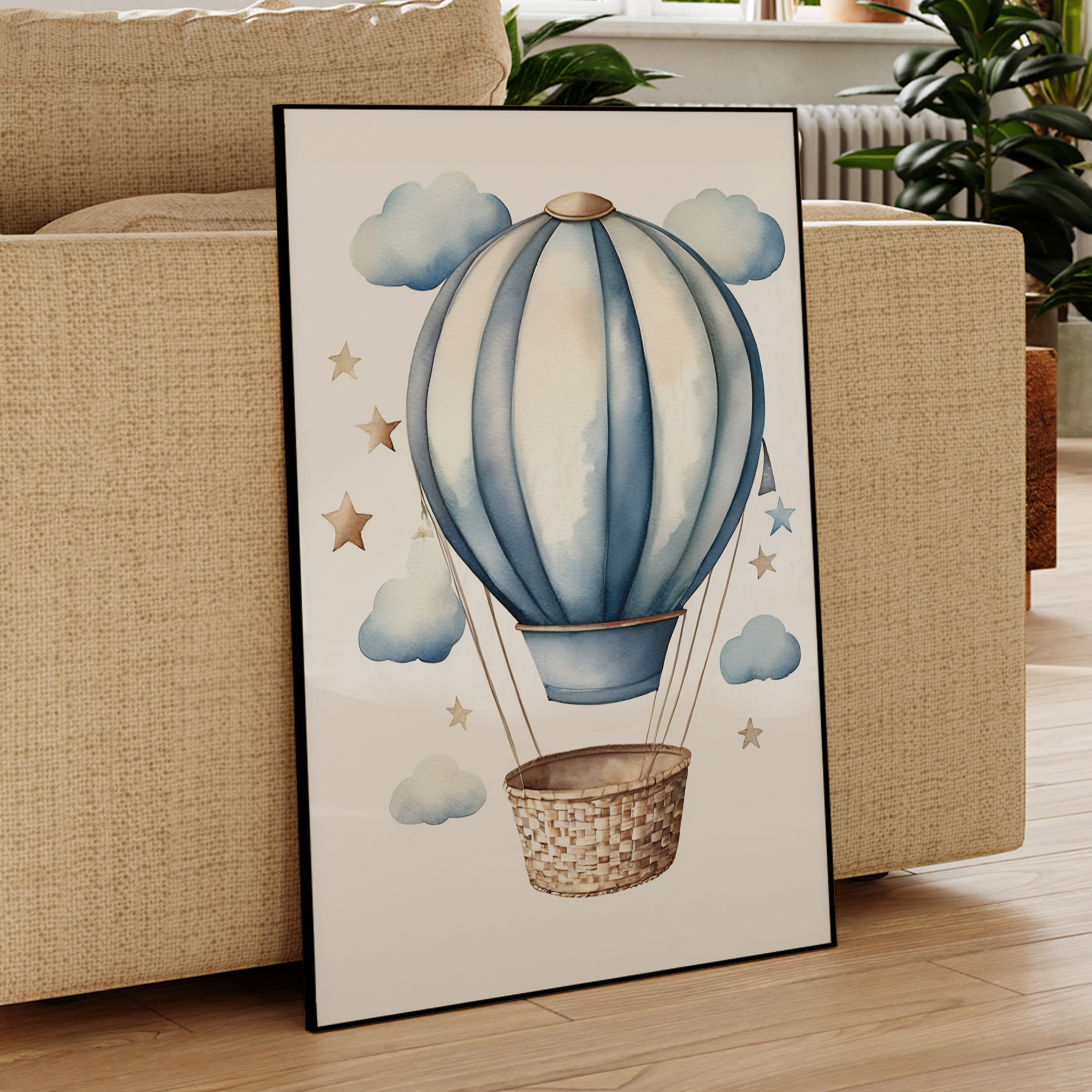 Cartoon Children Airplane Heli - Interior Design Living Room avaliação e preço
