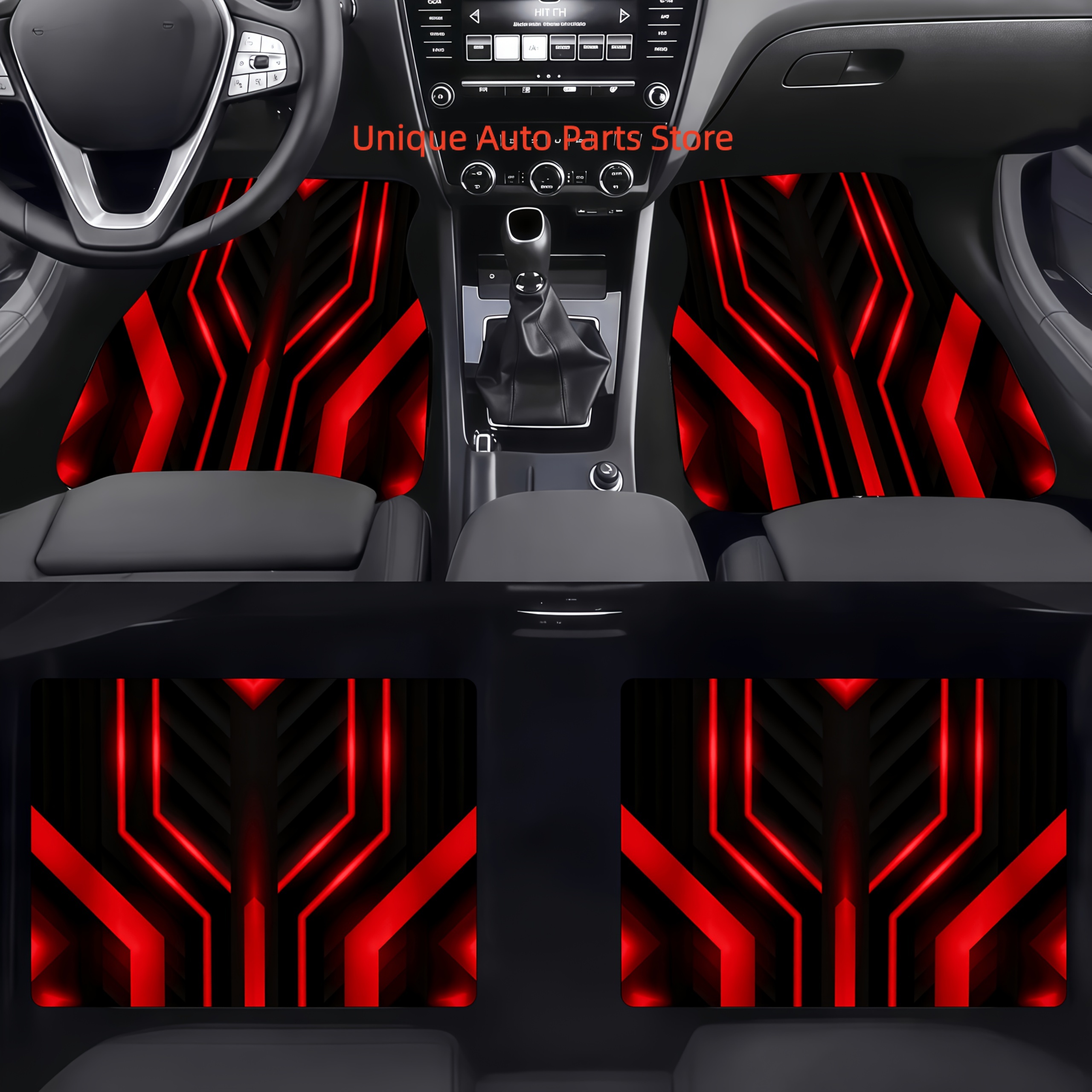 Car Floor Mats 4pcs, Material, - Interior Design Visualizer avaliação e preço