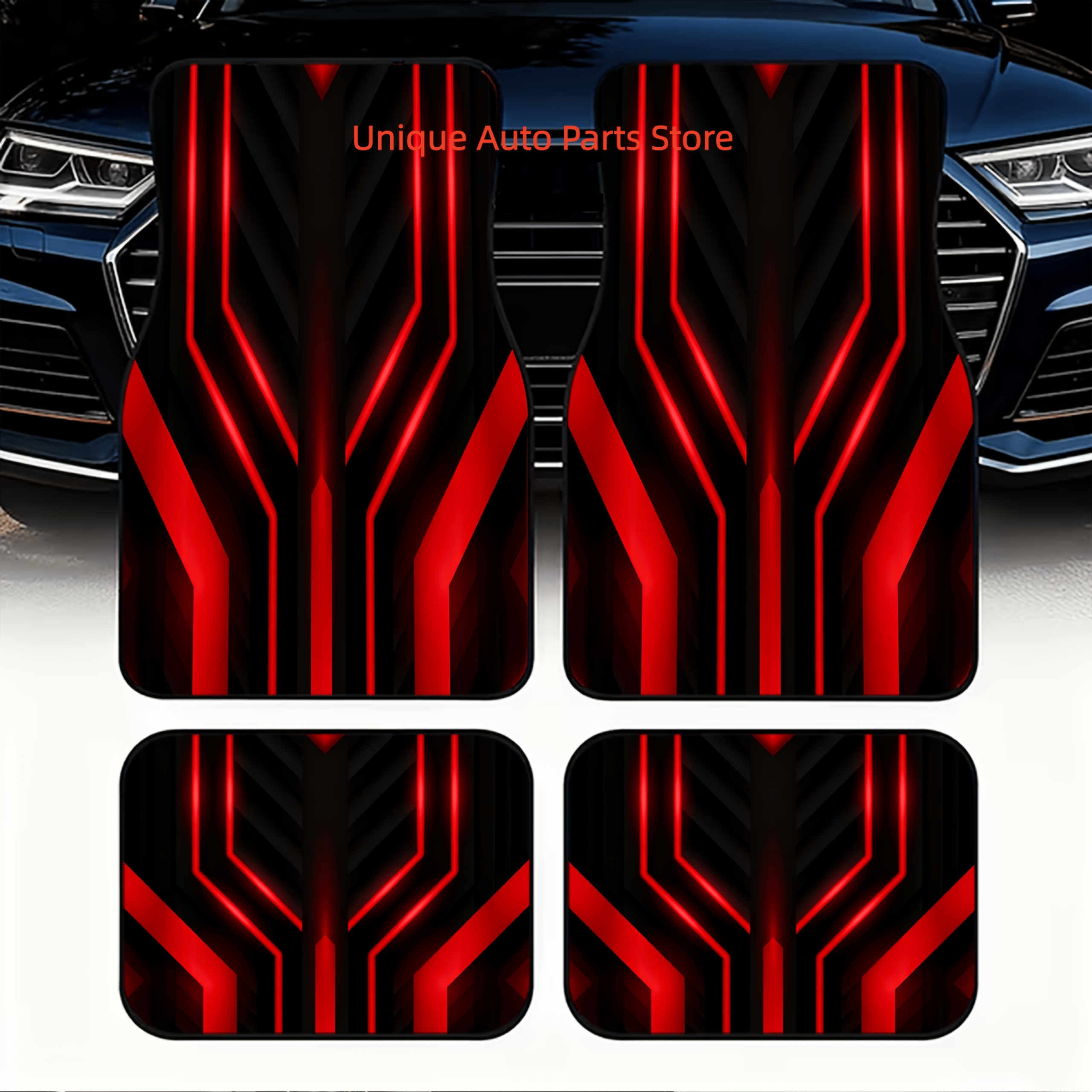 Car Floor Mats 4pcs, Material, - Interior Design Visualizer avaliação e preço