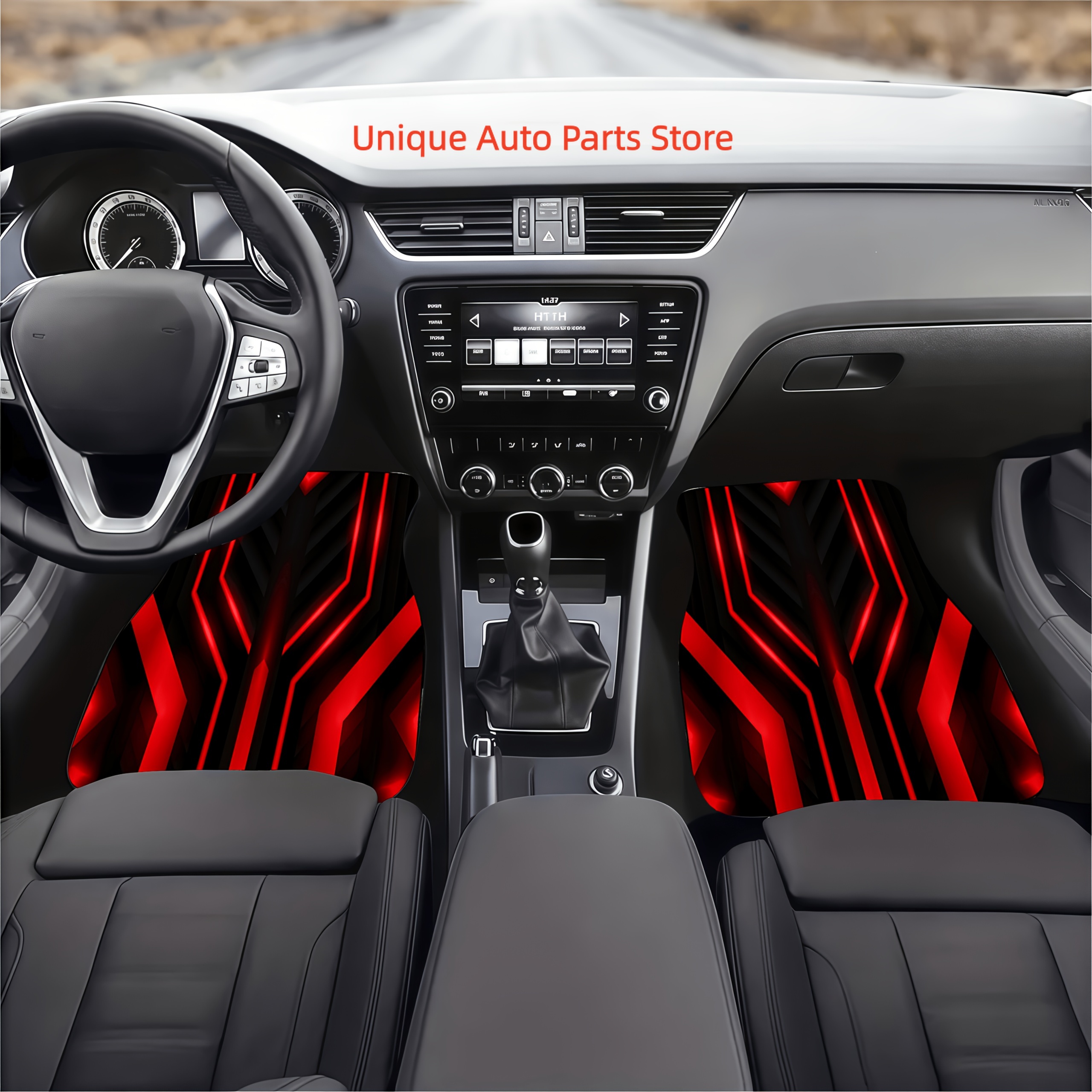 Car Floor Mats 4pcs, Material, - Interior Design Visualizer avaliação e preço