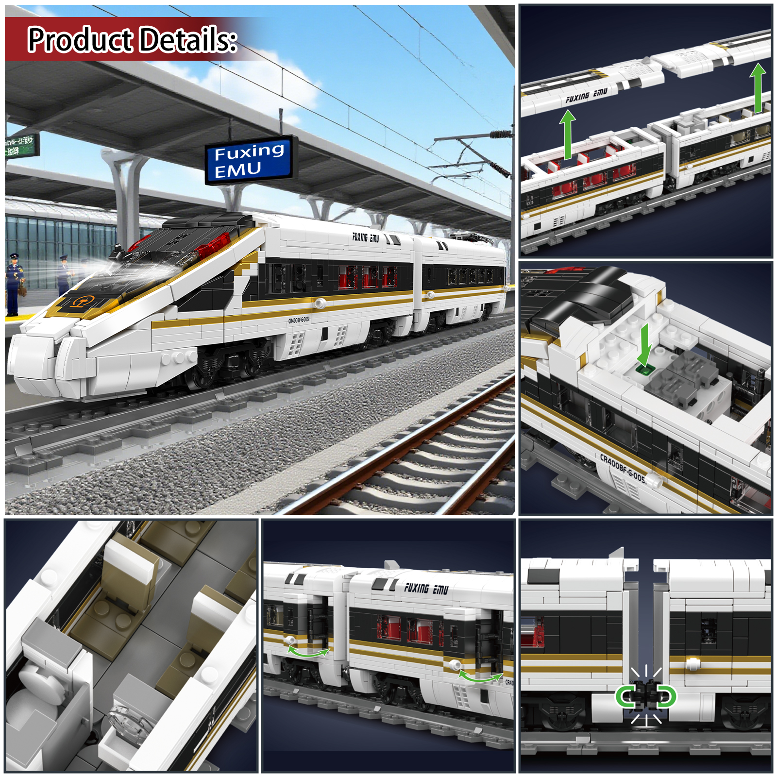 12015 High-Speed Railway Train - Interior Design Build avaliação e preço