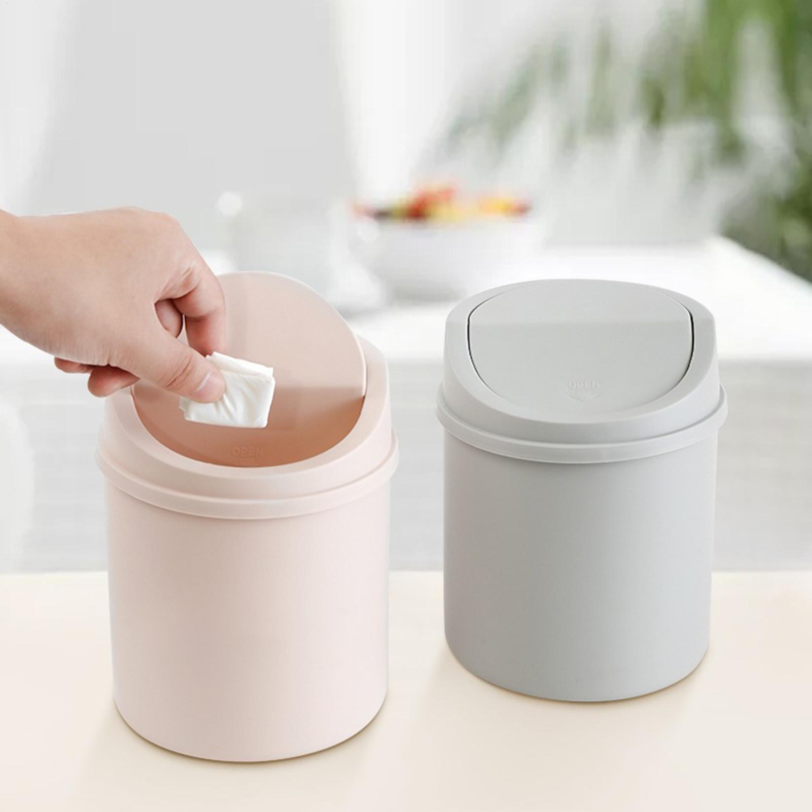 Mini Desktop Bin Small Trash C - Interior Design Your Home avaliação e preço