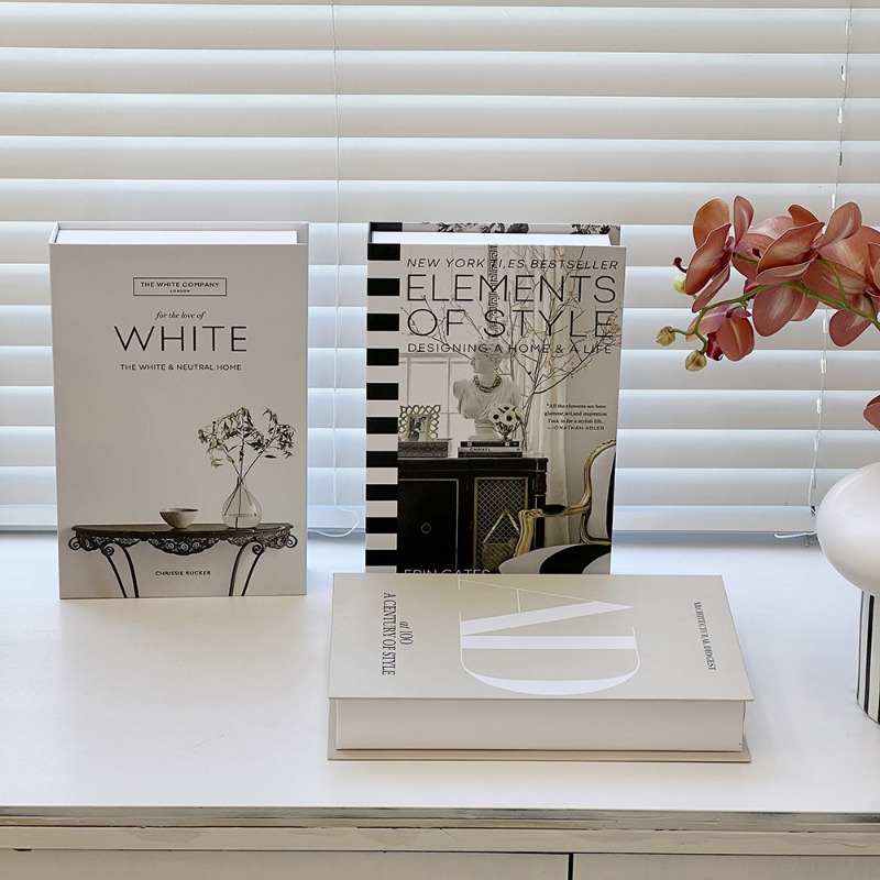 Simple Fake Books Ornament Bed - Interior Design Book avaliação e preço