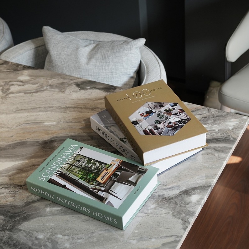 Simple Fake Books Ornament Bed - Interior Design Book avaliação e preço