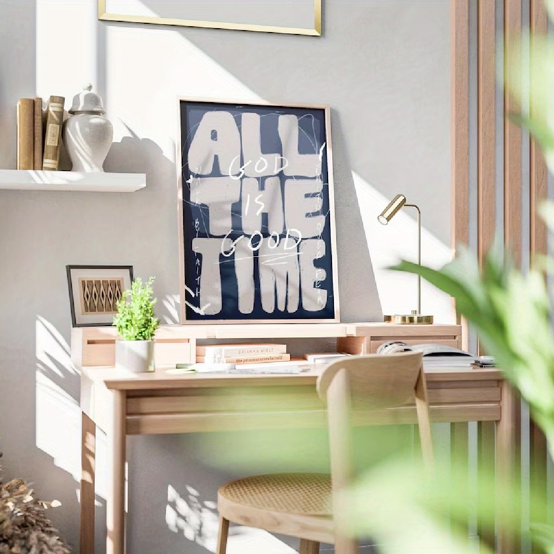 God Is Always Good Inspiration - Interior Design Living Room avaliação e preço