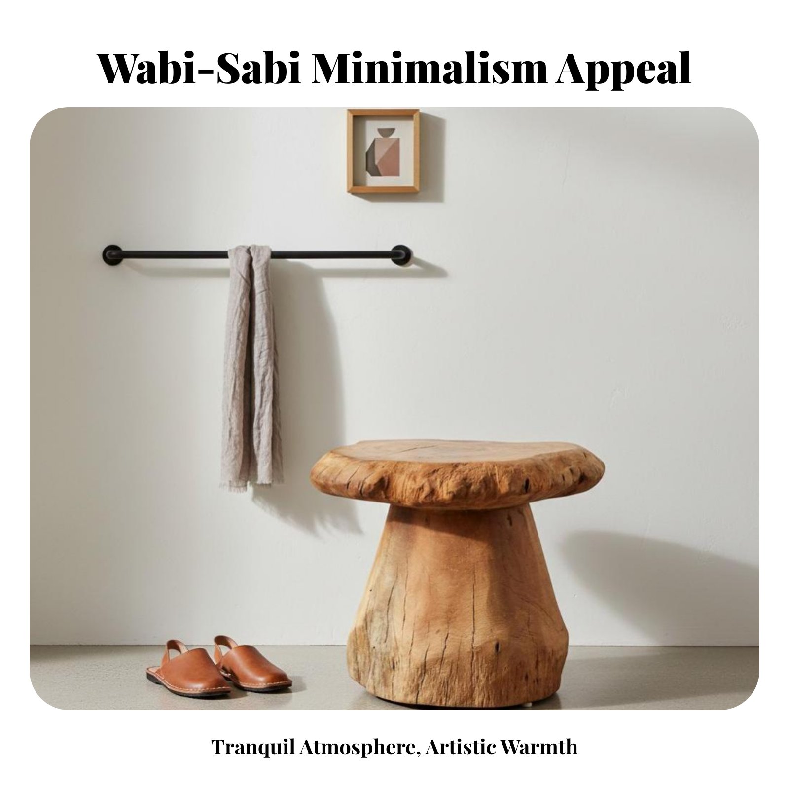 Mushroom-Shaped Stool Wabi-Sab - Interior Design Build avaliação e preço