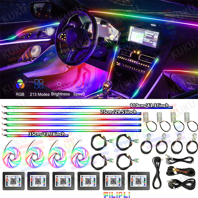 6 in 1 Exclusive Car LED Inter - Interior Design Visualizer avaliação e preço
