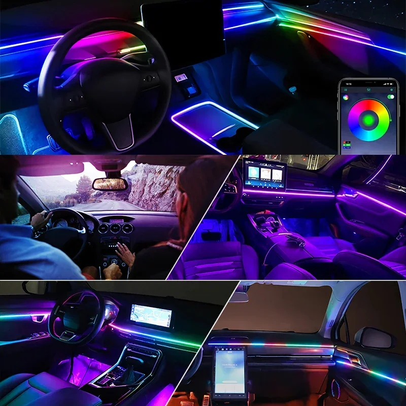 6 in 1 Exclusive Car LED Inter - Interior Design Visualizer avaliação e preço