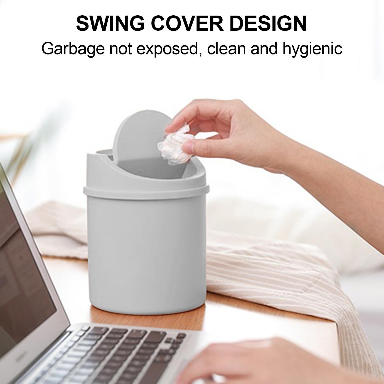 Mini Trash Can with Flipping L - Interior Design Your Home avaliação e preço