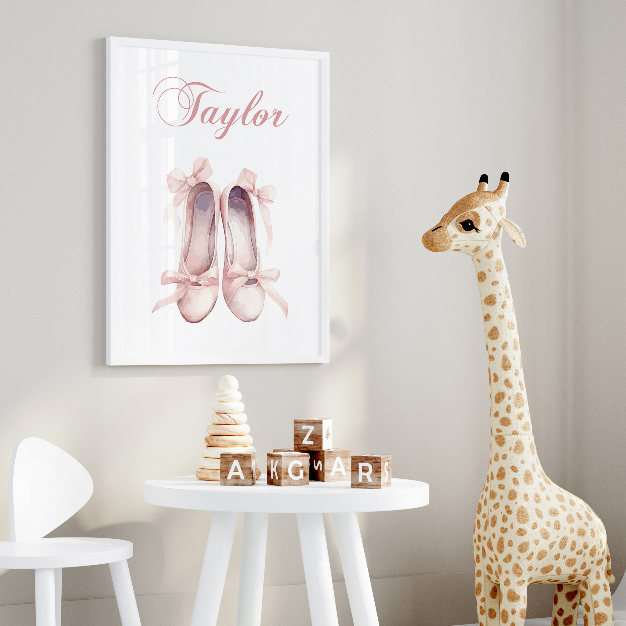 3pcs Personalized Custom Name  - Interior Design Living Room avaliação e preço