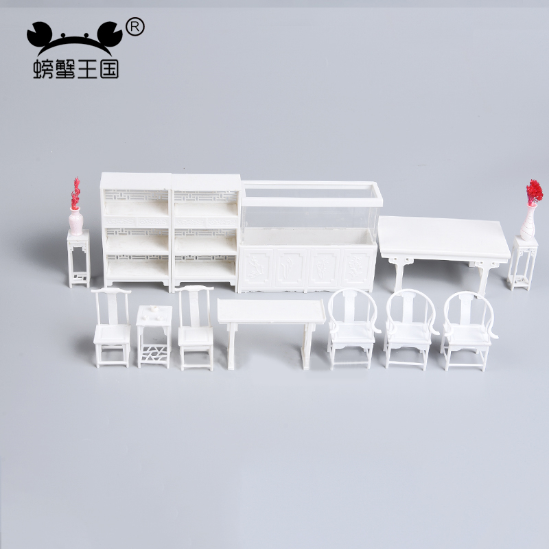 25-Piece Dollhouse Furniture S - Interior Design Build avaliação e preço