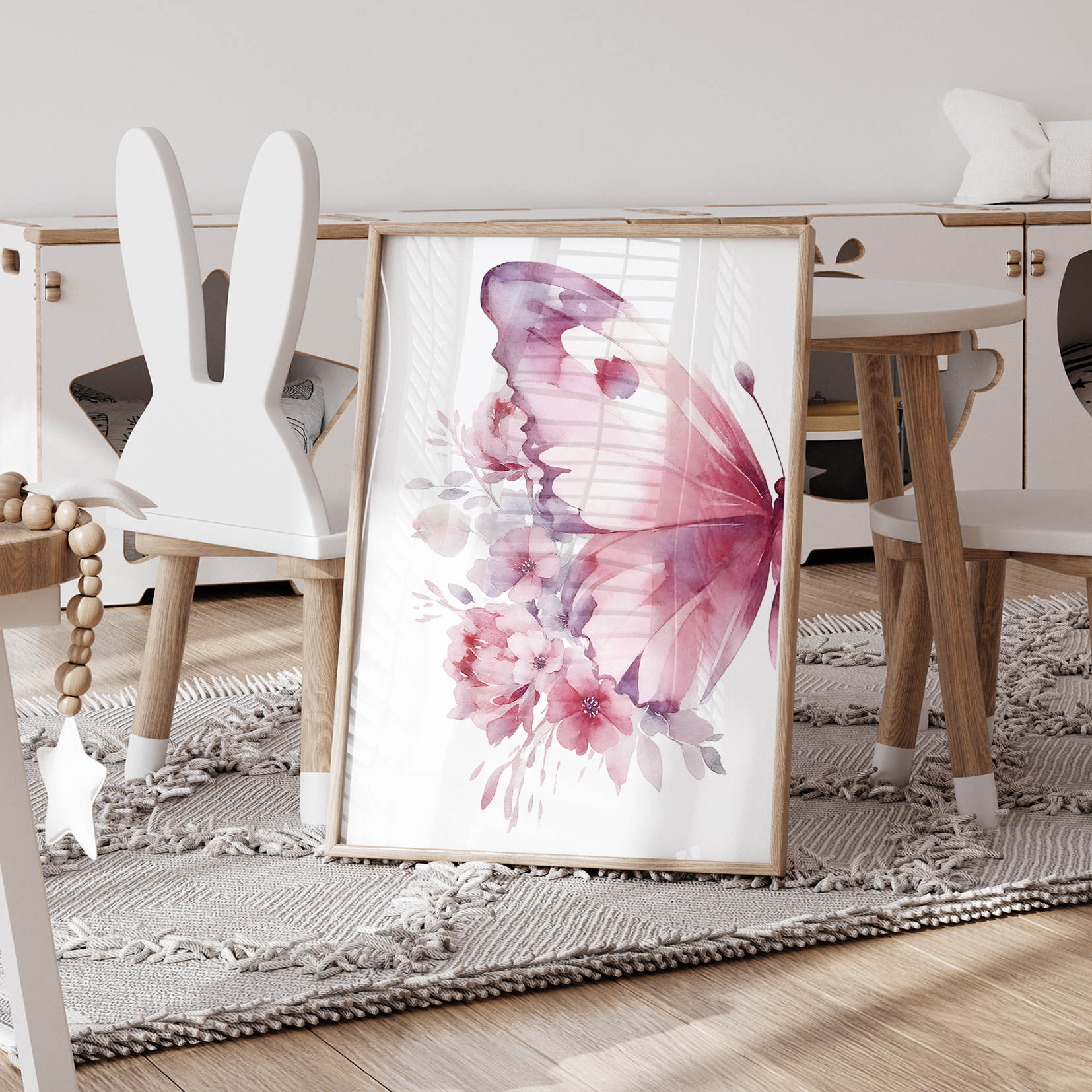 3pcs Cartoon Children Pink Lov - Interior Design Living Room avaliação e preço
