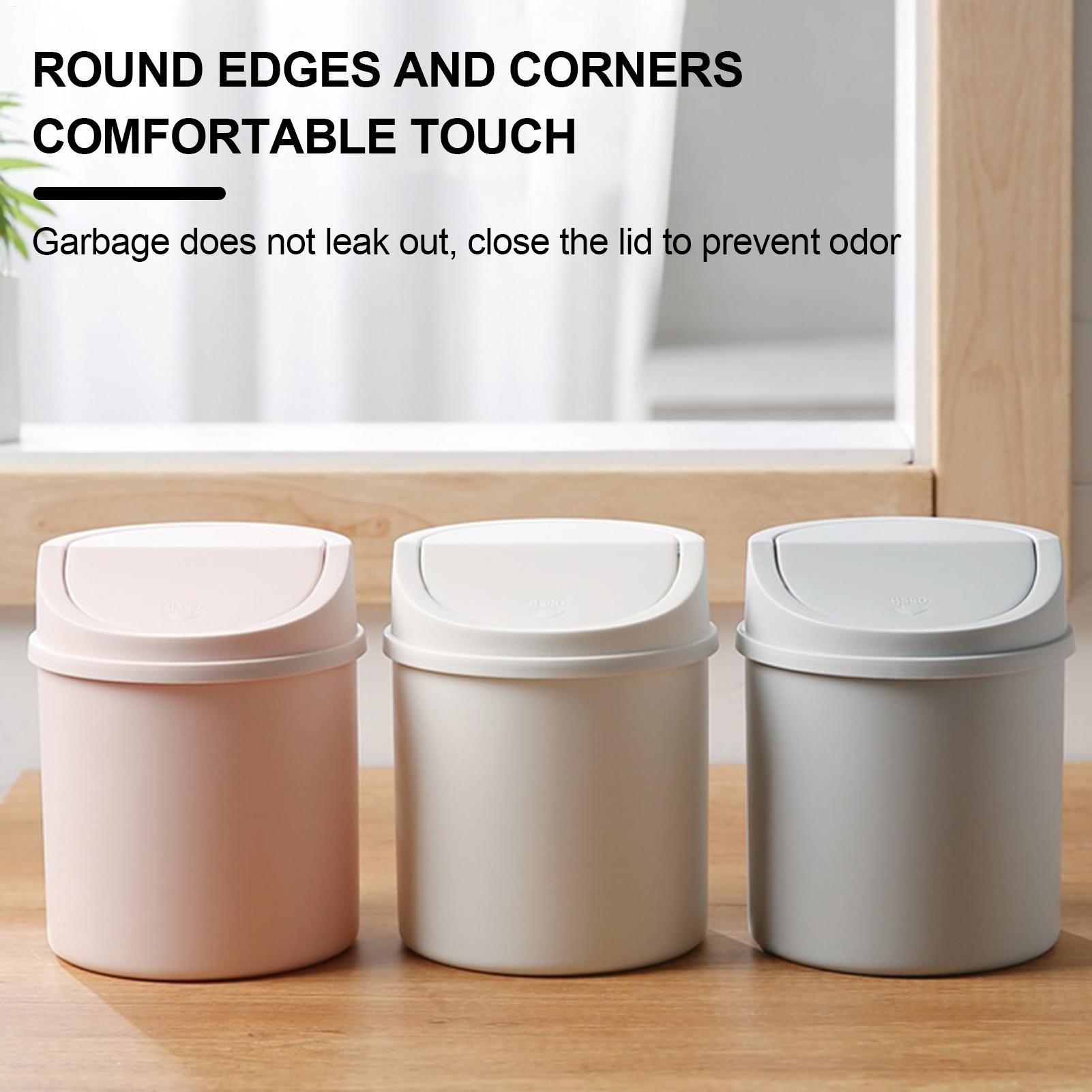 Mini Desktop Bin Small Trash C - Interior Design Your Home avaliação e preço